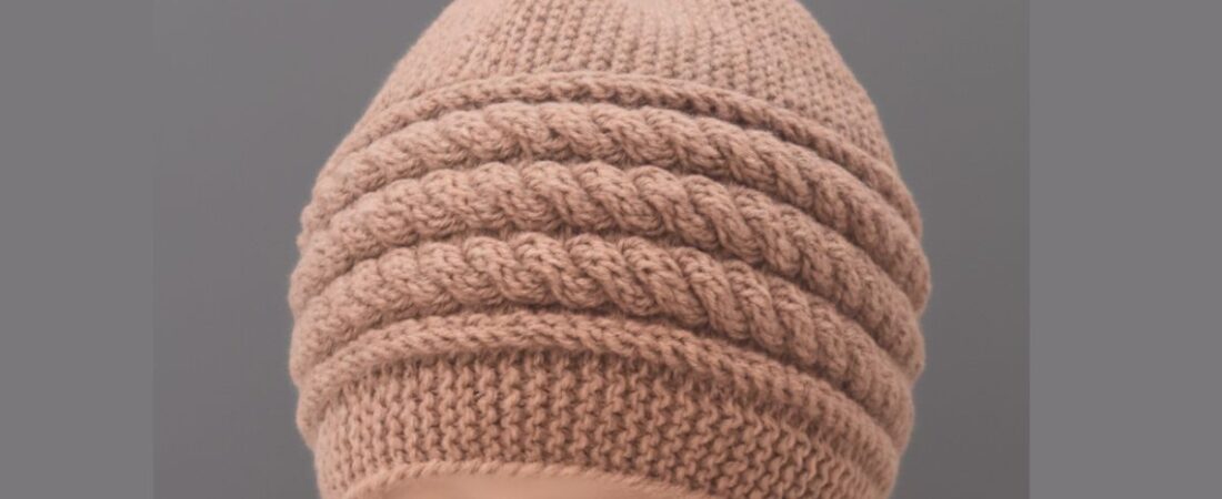 Straight Needle Cable Beanie Pattern – Easy, Quick & Free Beanie Knitting Tutorial.