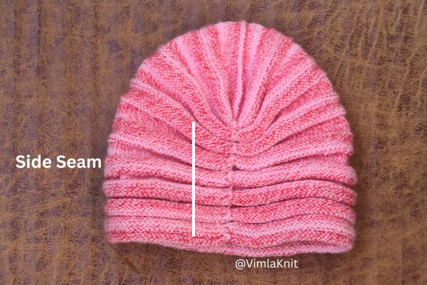 Simple Side Seam Method for Beanie