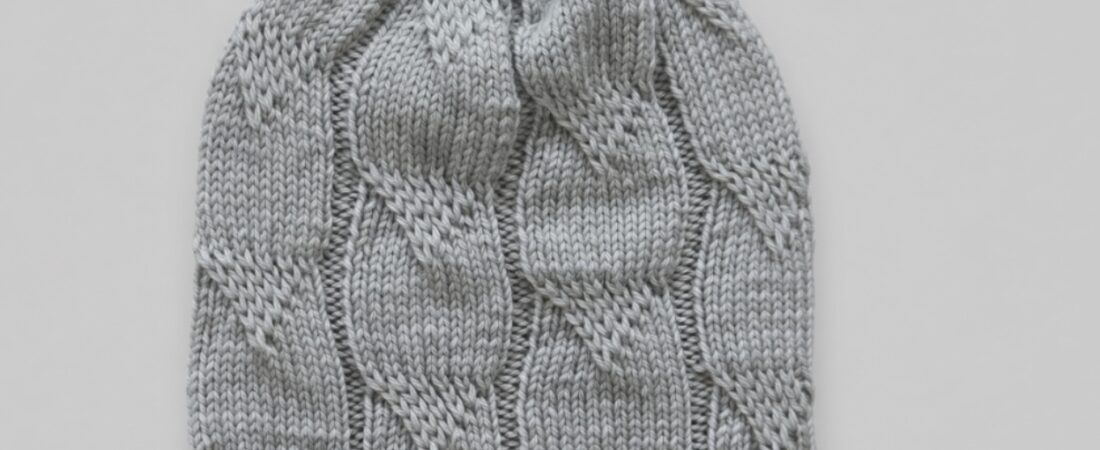 Flat Cable Beanie Pattern – Free Easy Knit Guide for Beginners.